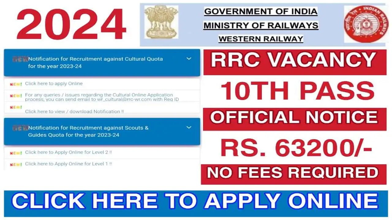 RAILWAY RECRUITMENT 2024