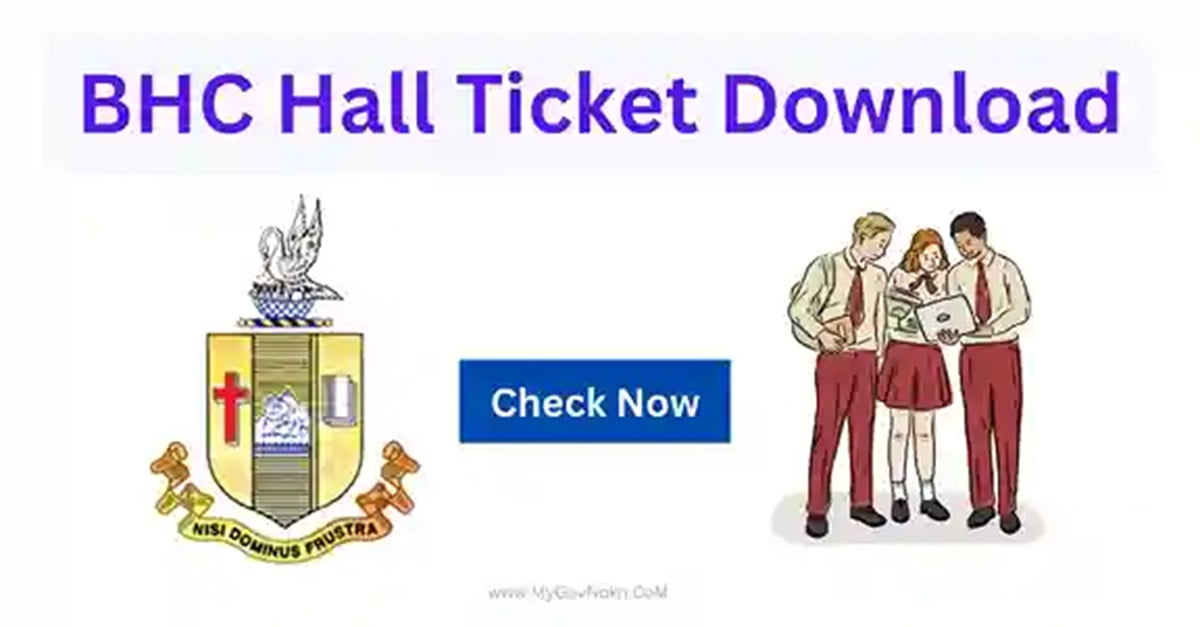 BHC Hall Ticket Download 2024 (February 2024 Examination)