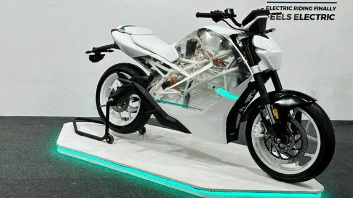 Raptee electric motorcycle