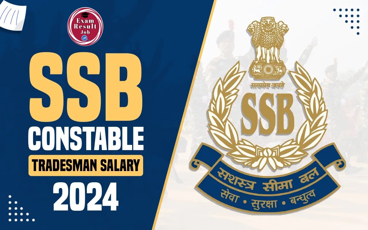 SSB Constable Tradesman Salary 2024