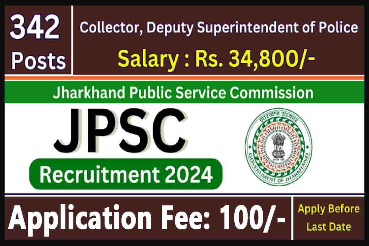 JPSC Civil Services Recruitment 2024