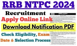 RRB NTPC Graduate Apply Online