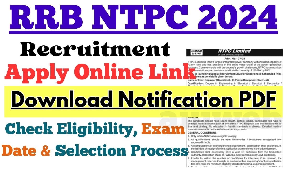 RRB NTPC Graduate Apply Online